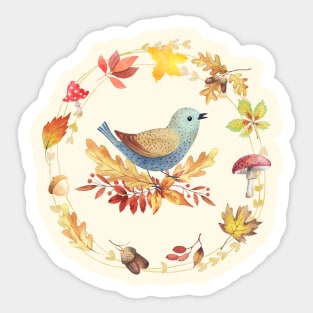 Welcome Autumn Sticker